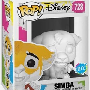 Disney Pop! DIY Simba Vinyl Figure in White